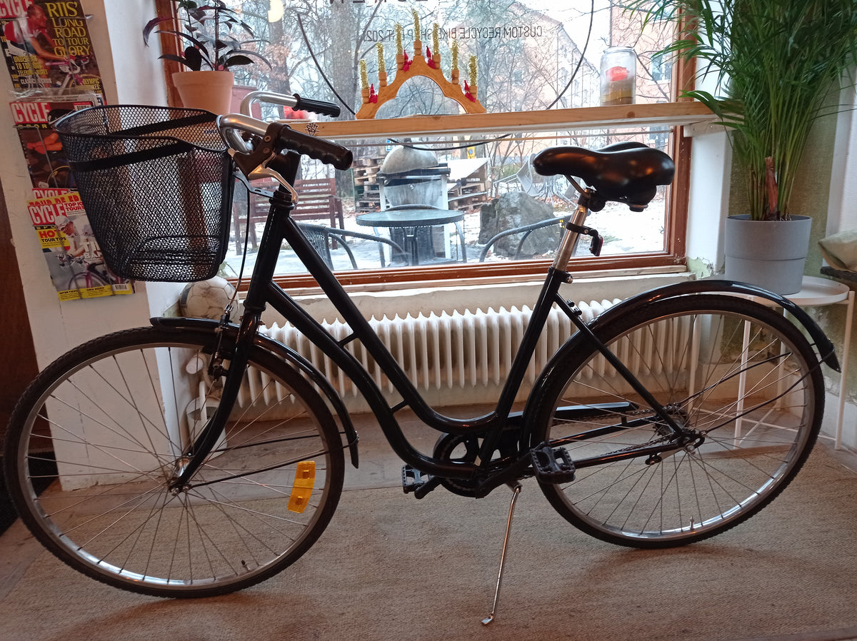 Sort kaffe dame cruiser