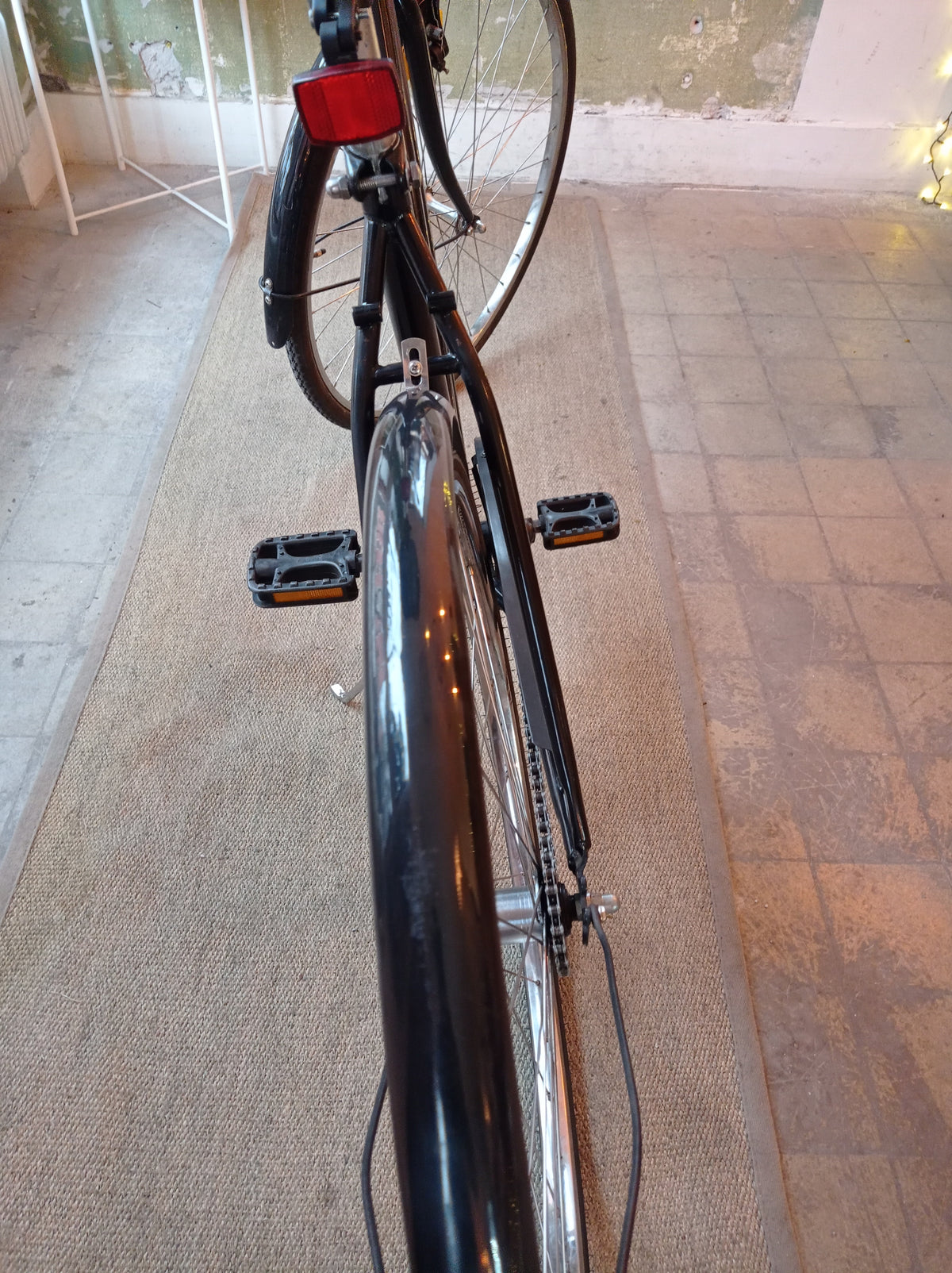 Sort kaffe dame cruiser