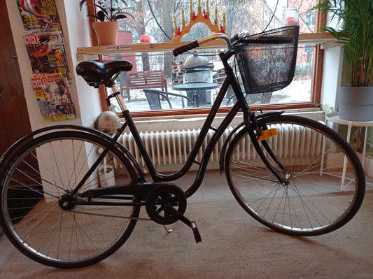 Sort kaffe dame cruiser