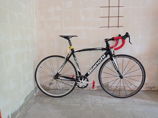 Bianchi via nirone 7 single speed racer alu-carbon