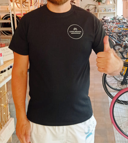 Cykelmecken T-Shirt Sort